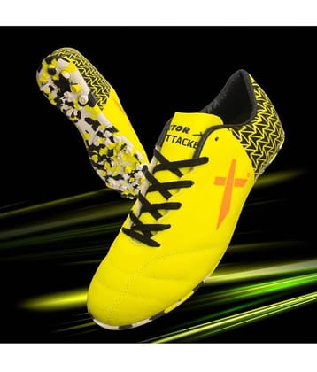 Vector X ATTACKER Yellow Football Shoes
