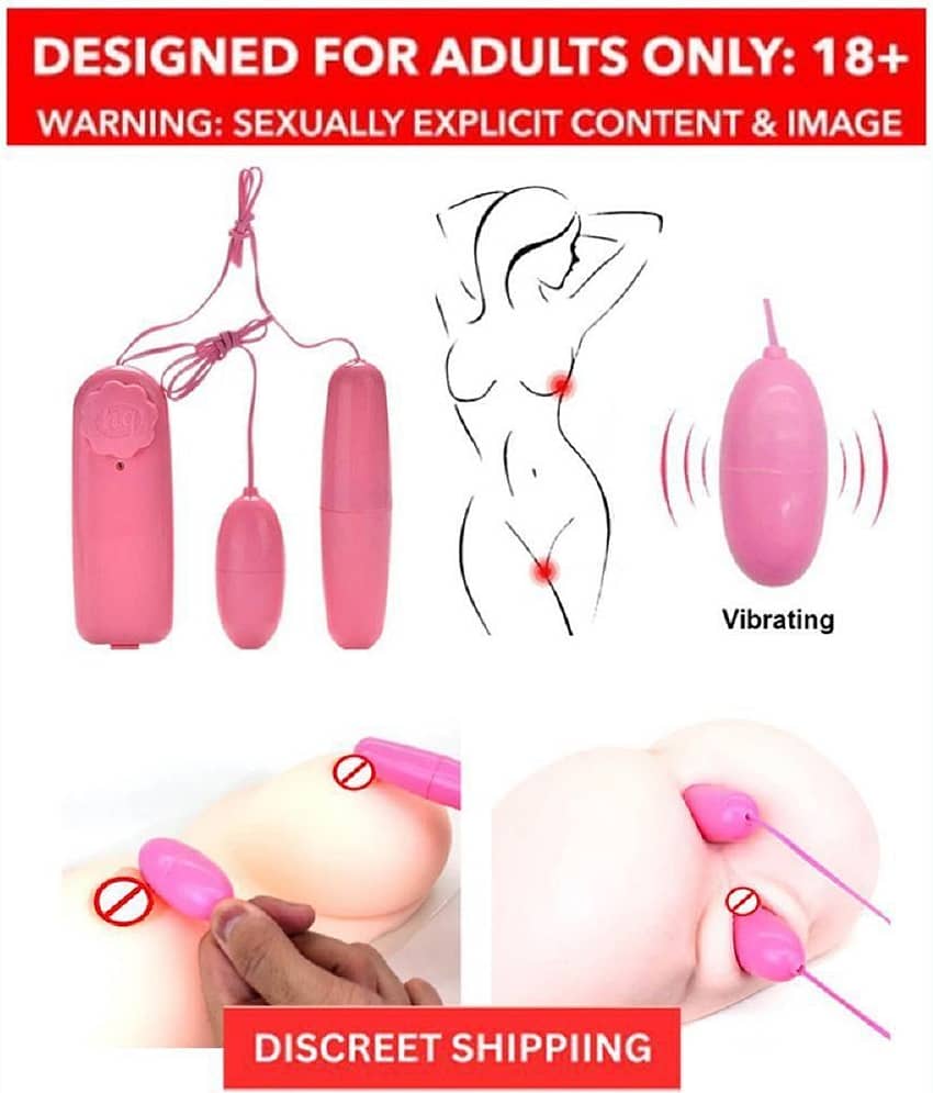 KAMAHOUSE Small 5 Cm & Long 10 Cm Egg Vibrator For Young & Sexy Girls Masturbator Enjoying Real Sex