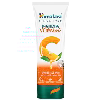Himalaya Brightening Vitamin C Orange Face Wash 100 ml