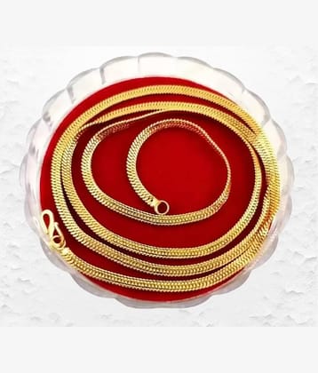 AKLINA Gold Plated Chain ( Set of 1 )
