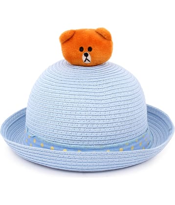 Unisex Kids Straw Hat (Pack of 1)