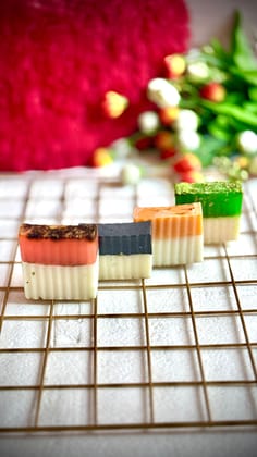Skin Whitening Handmade Soaps( Charcoal Milk, NeemTulsi Milk, Kesar Milk, Rose Milk ) Pack of 4