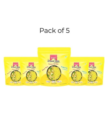 Article’s Instant Steam Poha Sweet Flavor with Sev & Spoon – Pack of 5