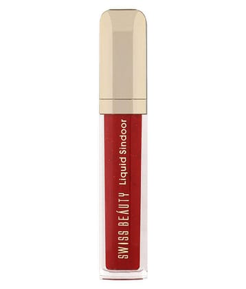 Swiss Beauty Liquid Sindoor (Maroon) Pack of 2, 8ml each