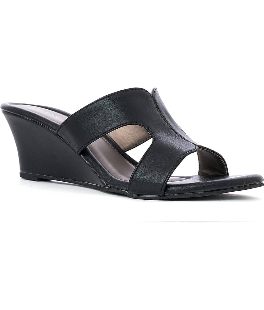 KHADIM - Black Women's Slip On Heels
