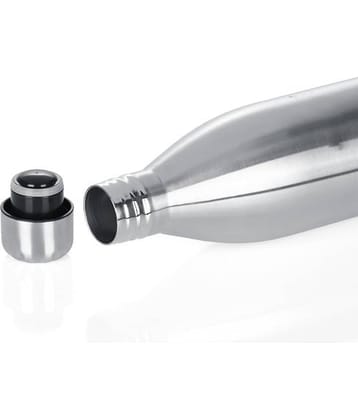 ATIPRIYA Silver Stainless Steel Water Bottle 500 mL ( Set of 1 )