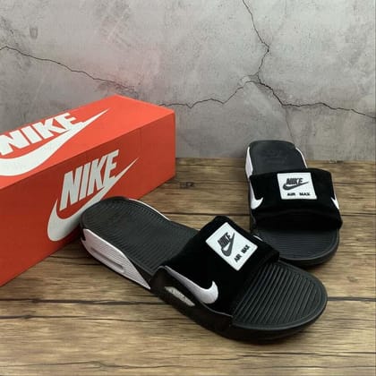 NikeAirmax Camden Slide - Black/White-Euro 43