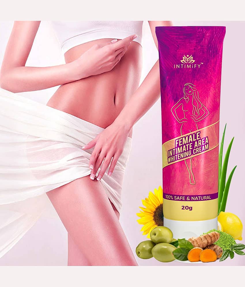 Intimify Female Intimate Area Whitening Cream, Intimate Care, Skin Whitening Cream, 20 gms