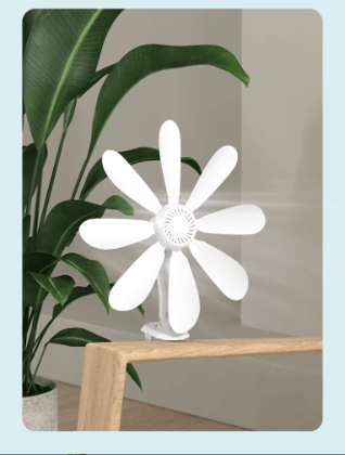 3-in-1 Detachable Clip-On Table Fan