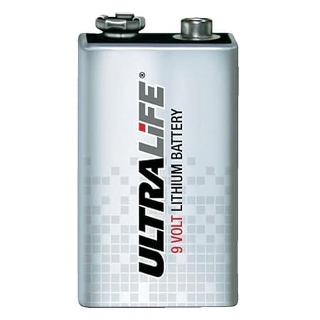 Osram Ultralife Lithium 9 V Block Batery Pack of the New Ultralife Type/J P.