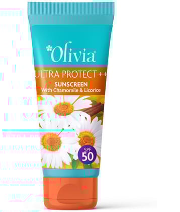 OLIVIA - Sunscreen Cream For All Skin Type ( Pack of 1 )