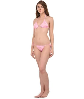 You Forever Satin Bra and Panty Set