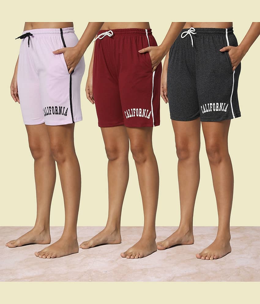 HEMLOCK Cotton Blend Bermuda - Multicolor 4