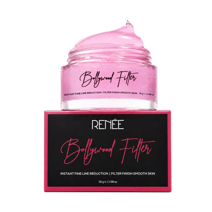 RENEE Bollywood Filter Face Primer 15gm | for a Flawless & Smooth Skin | Blurs Fine Lines, Wrinkles & Pores Instantly | Hydrating, Lightweight & Non-sticky | Cruelty-free RENEE Bollywood Filter Face Primer 15gm | for a Flawless & Smooth Skin | Blurs Fine