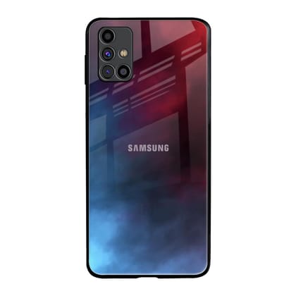 Smokey Watercolor Glass Case for Samsung Galaxy M31s