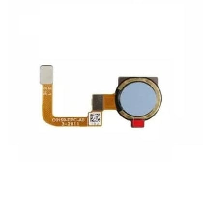 Fingerprint Sensor Flex for Realme Narzo 50A Silver