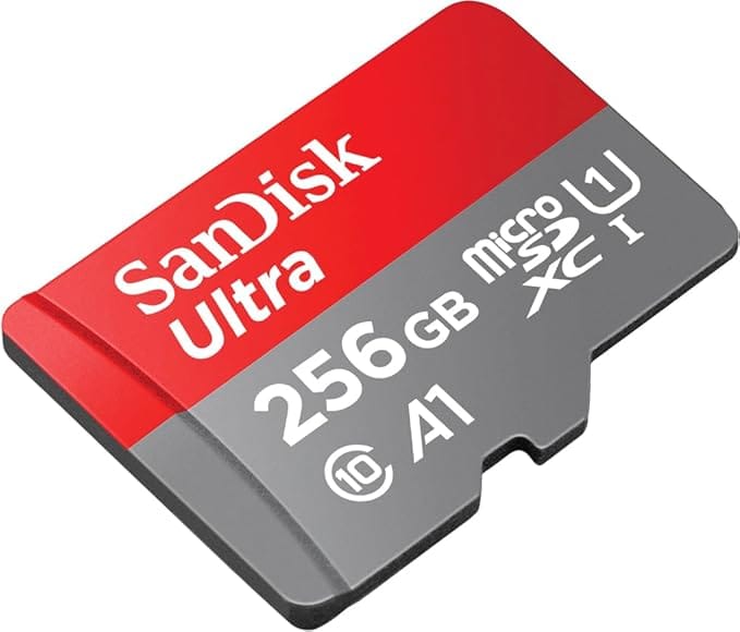 SanDisk Ultra 256GB microSDXC UHS-I Memory Card  150MB/s Read, High Speed microSD for Smartphones, Tablets & Cameras