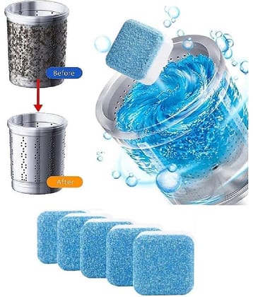 DHSMART Washing Machine Cleaner All Purpose Cleaner Tablets Dishwasher Descaling Powder, Deep Cleaner Tablet 5 no.s Pack of 5
