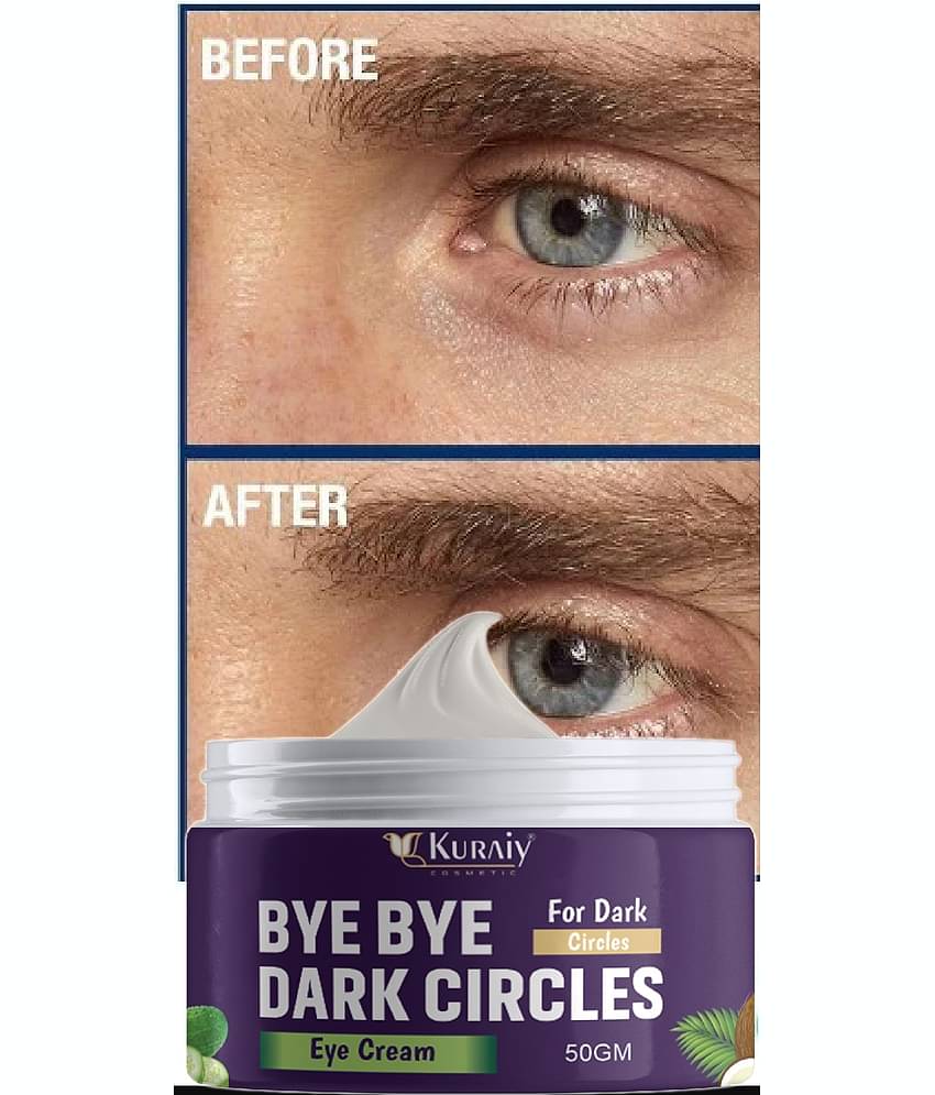 KURAIY Pure Under Eye Cream Enriched with Natural Oils to Remove Dark Circles & Wrinkles
