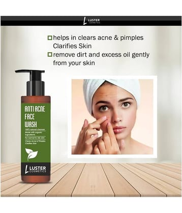 Luster Cosmetics - Acne or Blemishes Removal Face Wash For Oily Skin ( Pack of 1 )