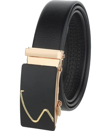 Zacharias - Black Canvas Men's Casual Belt ( Pack of 1 )