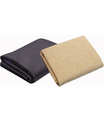 KUNDAN SULZ GWALIOR Multi Cotton Blend Unstitched Shirts & Trousers 1 Pant & 1 Shirt Pc For Men's