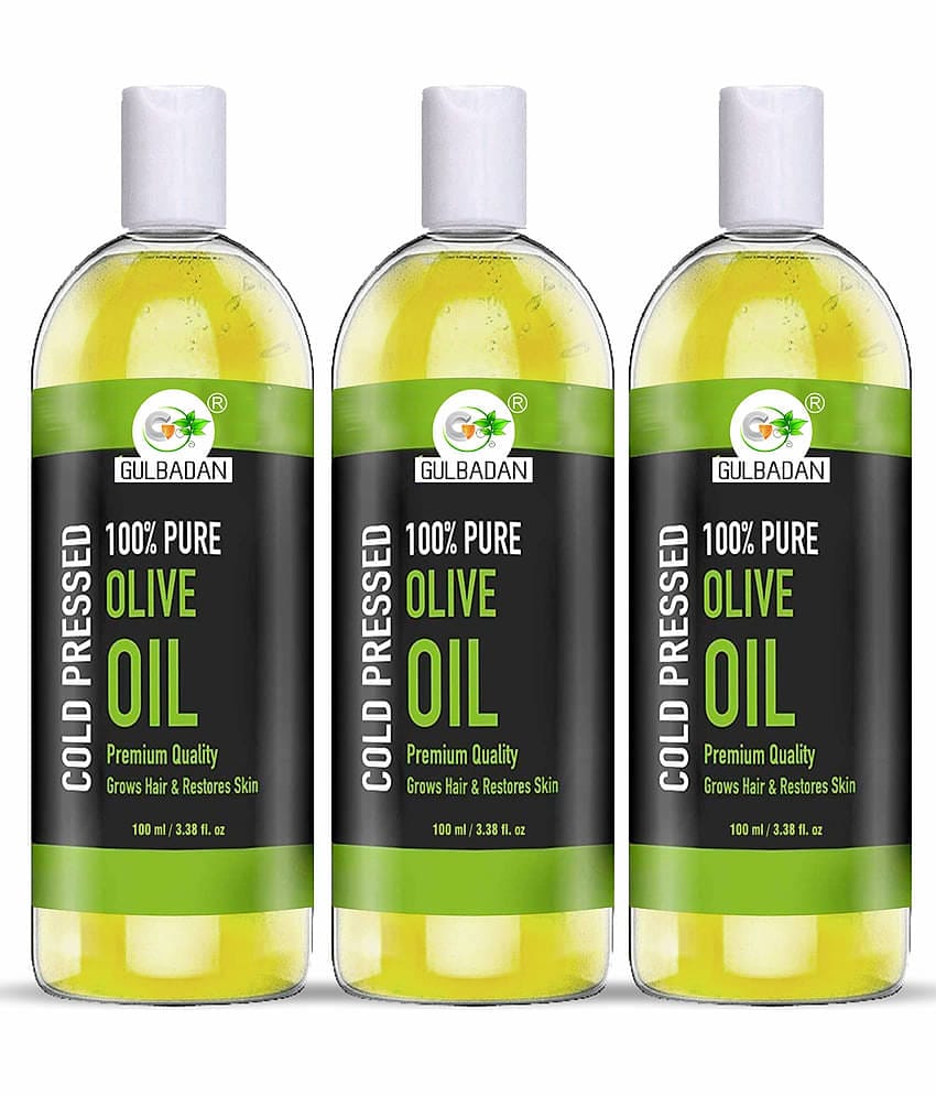 GULBADAN - Damage & Repair Olive Oil 100 ml ( Pack of 3 )