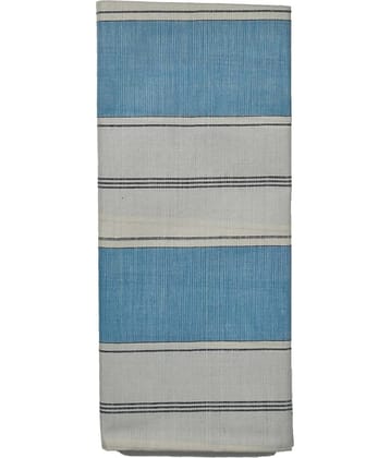 Shyam Handloom Cotton Mens Lungi Blue ( Pack of 1 ) - None
