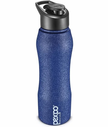 PEXPO 750 ml Stainless Steel Sports Water Bottle (Set of 1, Silver, Bistro)