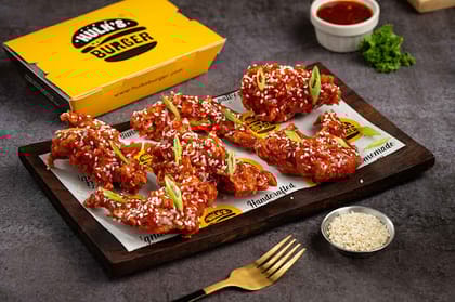 Korean Chicken Wings (6 Pcs)
