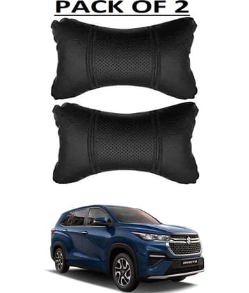 JVG Neck Cushions Set of 2 Black