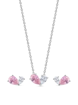 Pink Toi Et Moi Jewellery Set