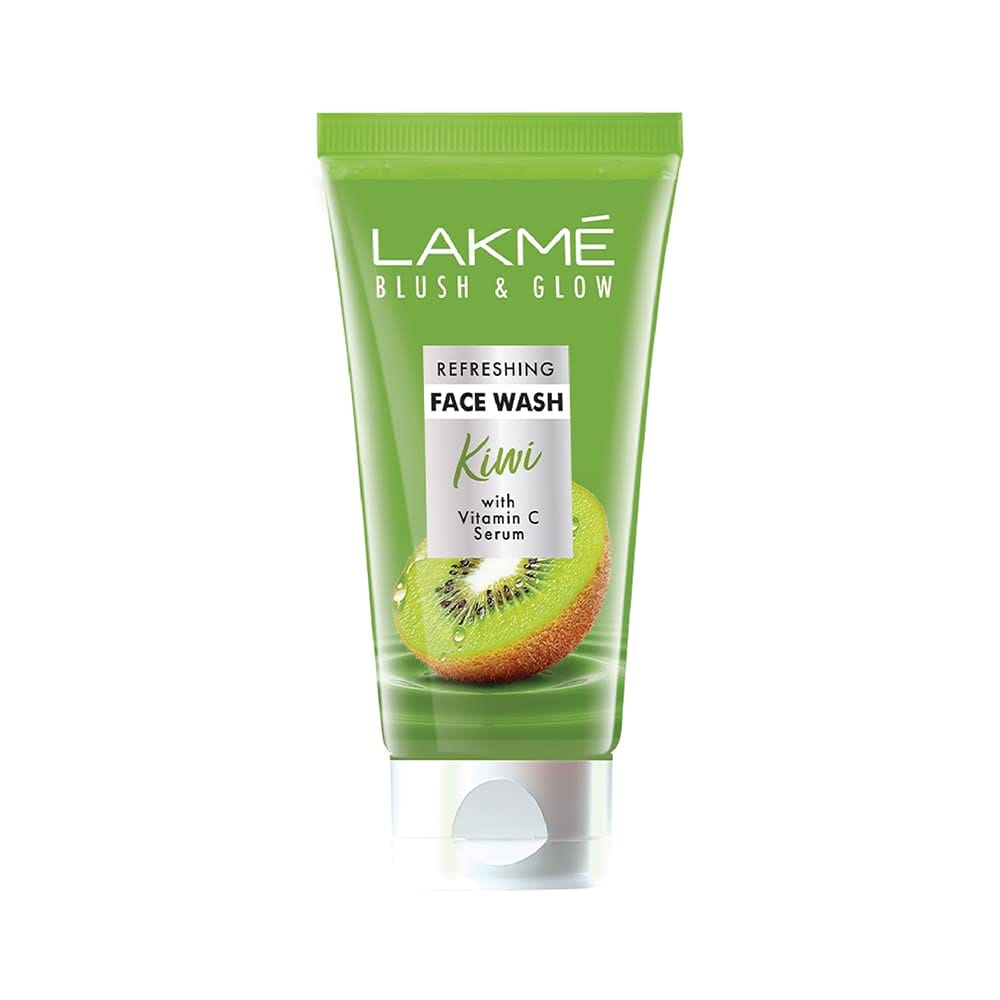Lakm Blush & Glow Refreshing Face Wash Kiwi with Vitamin C Serum