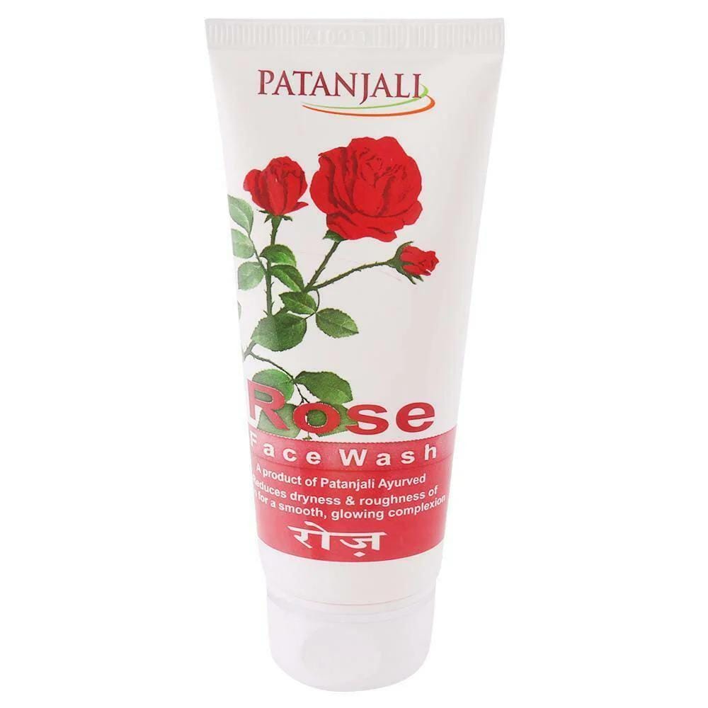 PATANJALI ROSE FACE WASH 60 GMS