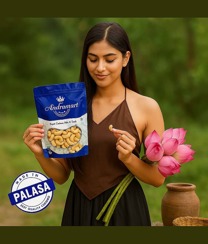 ANDRA MART Cashew nut (Kaju) 500 g Pack of 2
