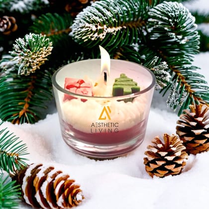 Aesthetic Living Christmas Charm Soywax Candle - 110 gM