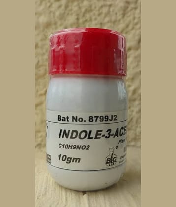 INDOLE-3-ACETIC AC-ID - 10gm  (C10H9NO2)  CAS No:87-51-4