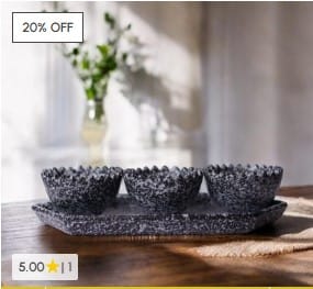 Harmony Stoneware Serving Set