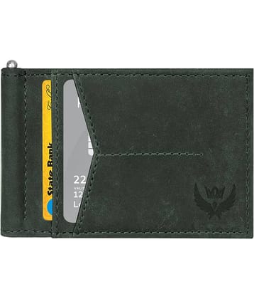 Lorenz Green 100% Leather Men's Money Clipper ( Pack of 1 )