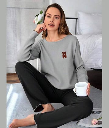 Christy World Women T-Shirt With Trousers Co-Ord Set ( Multicolor )