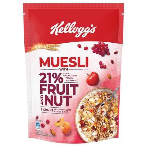 Kelloggs Muesli - Fruit & Nut, 750 g