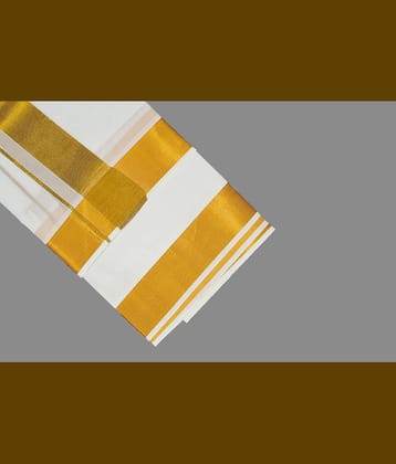 Shyam Handloom Cotton Men's Dhoti White ( Pack of 1 )