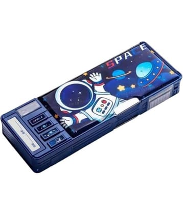 Villy Multifunctional Space Lock Compass Box for Kids, Kids Pencil Box