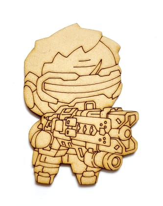 Brand Zero Pre Marked MDF Base - Design 3076 - Select Your Preference Of Size & Thickness