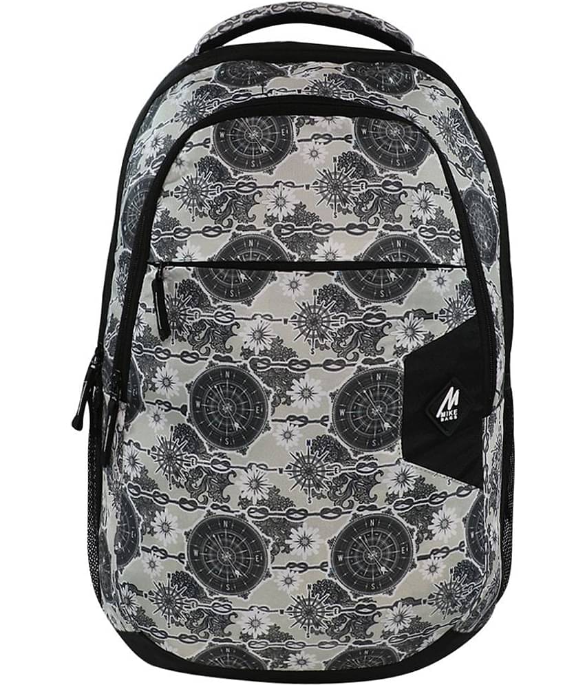 mikebags 29 Ltrs Black Polyester College Bag