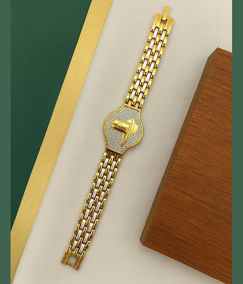 RANEM Gold Bracelet ( Pack of 1 )
