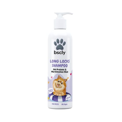 Bscly Long Locks Shampoo With Green Tea & Aloevera, 100 ml