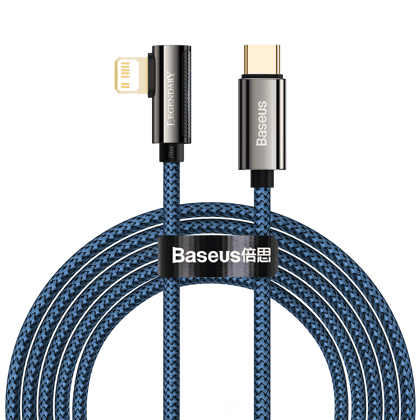 Baseus Legend Series Elbow Fast Charging Data Cable Type-C To iPhone Pd 20W-1m / Blue
