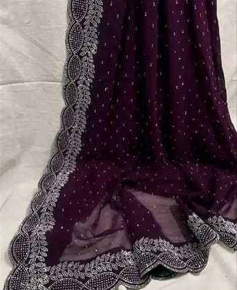 KRIVA  new fancy design stone saree