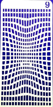 Imported Stencils- 4"*8"- Design 9